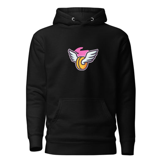 Wings around Coins - Unisex Hoodie