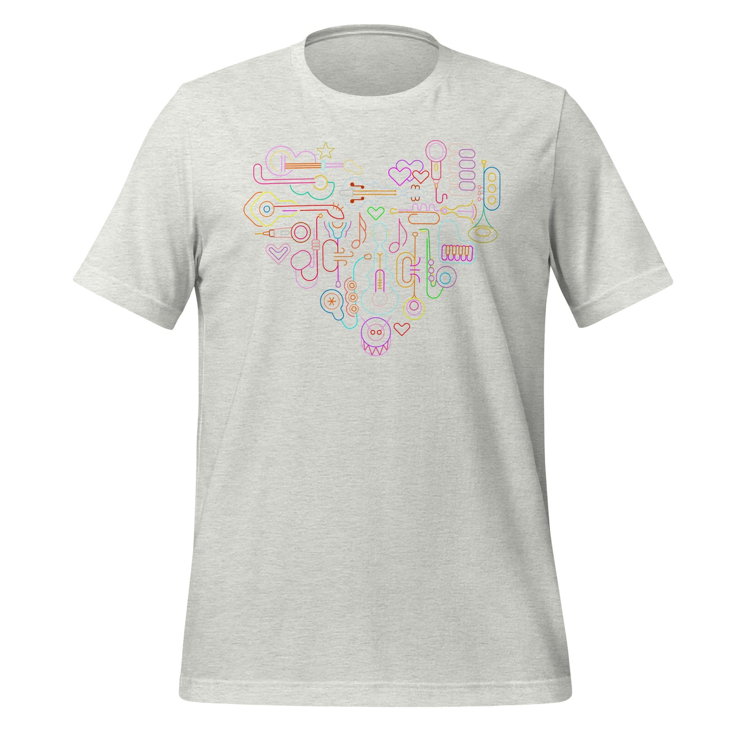 Music Heart - Unisex t-shirt