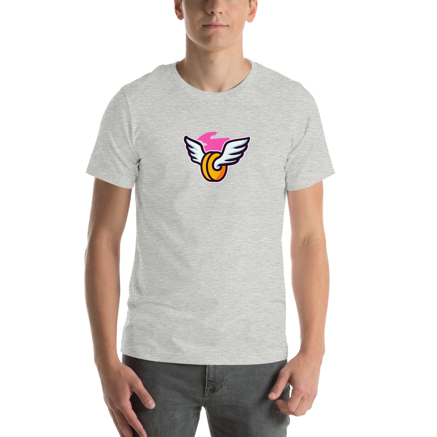 Wings with Coin - Unisex t-shirt