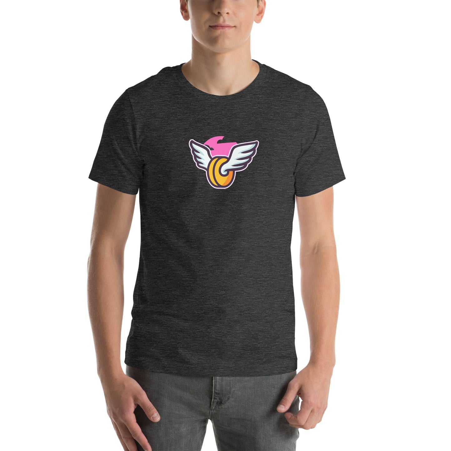 Wings with Coin - Unisex t-shirt