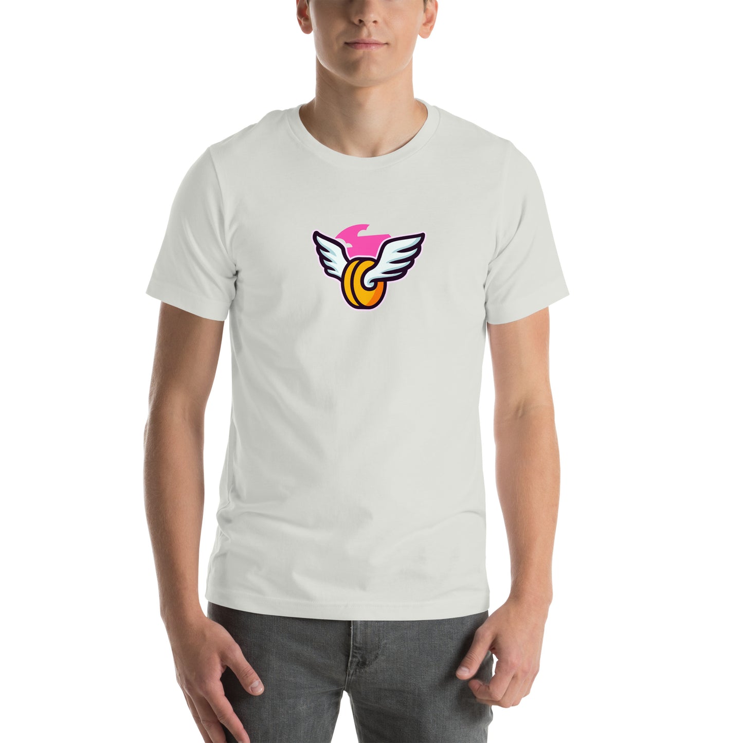 Wings with Coin - Unisex t-shirt