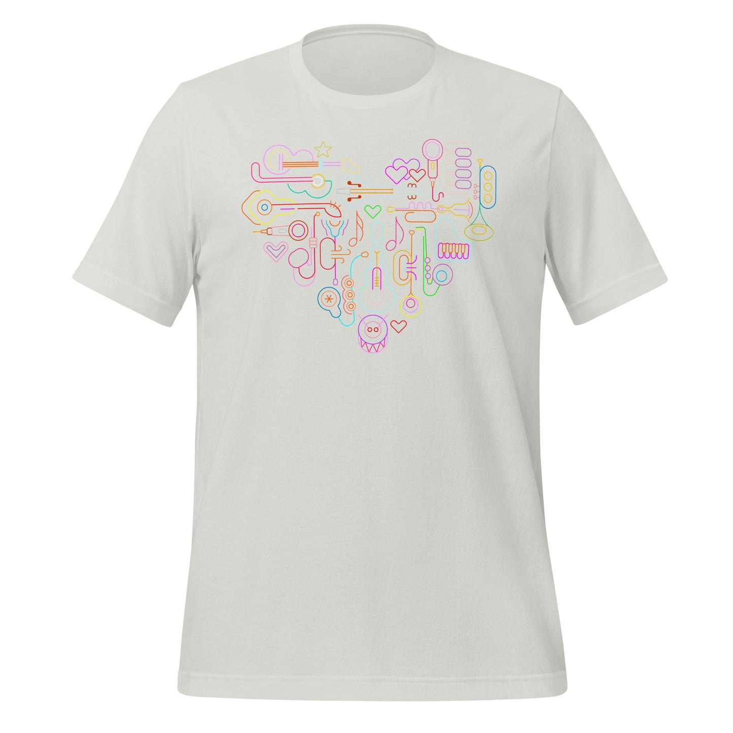 Music Heart - Unisex t-shirt