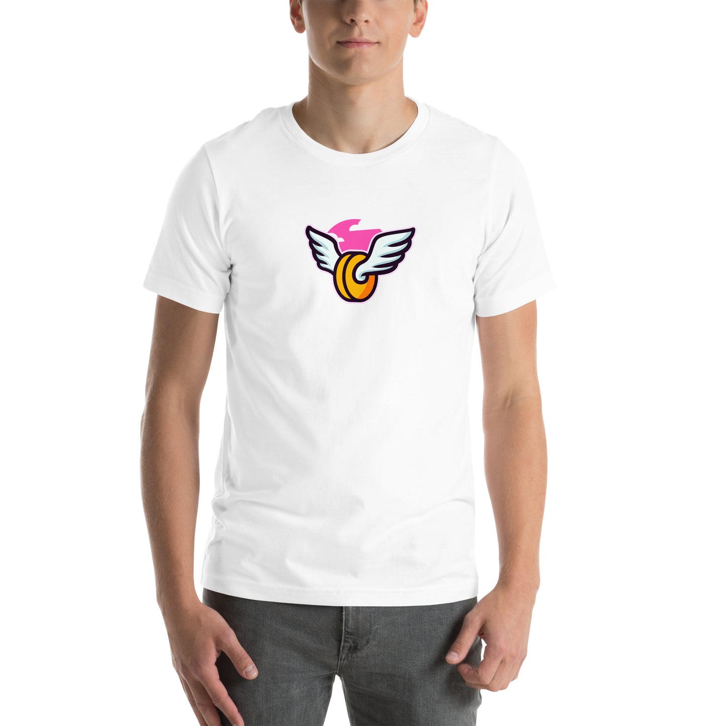 Wings with Coin - Unisex t-shirt